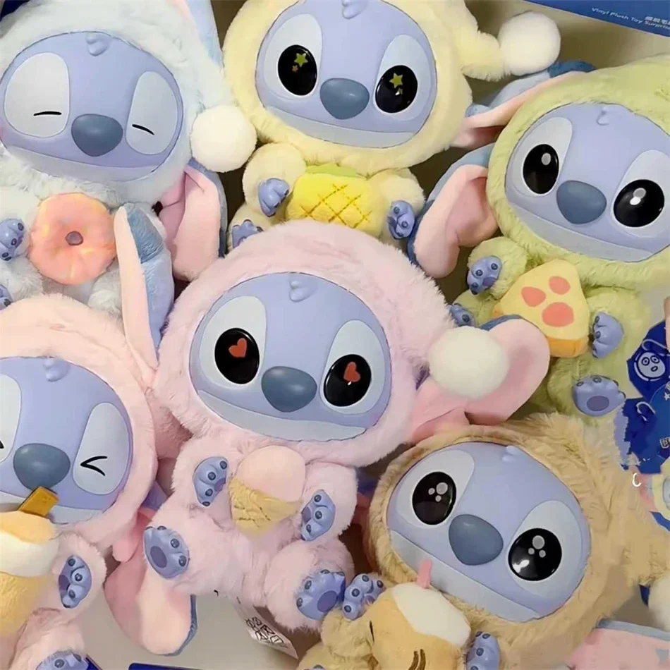 

Набор виниловых фигурок Disney Stitch Eat, Sleep Blind, в подвесной коробке, милые куклы, таинственная коробка, игрушка, мягкая игрушка, подарок на праздник