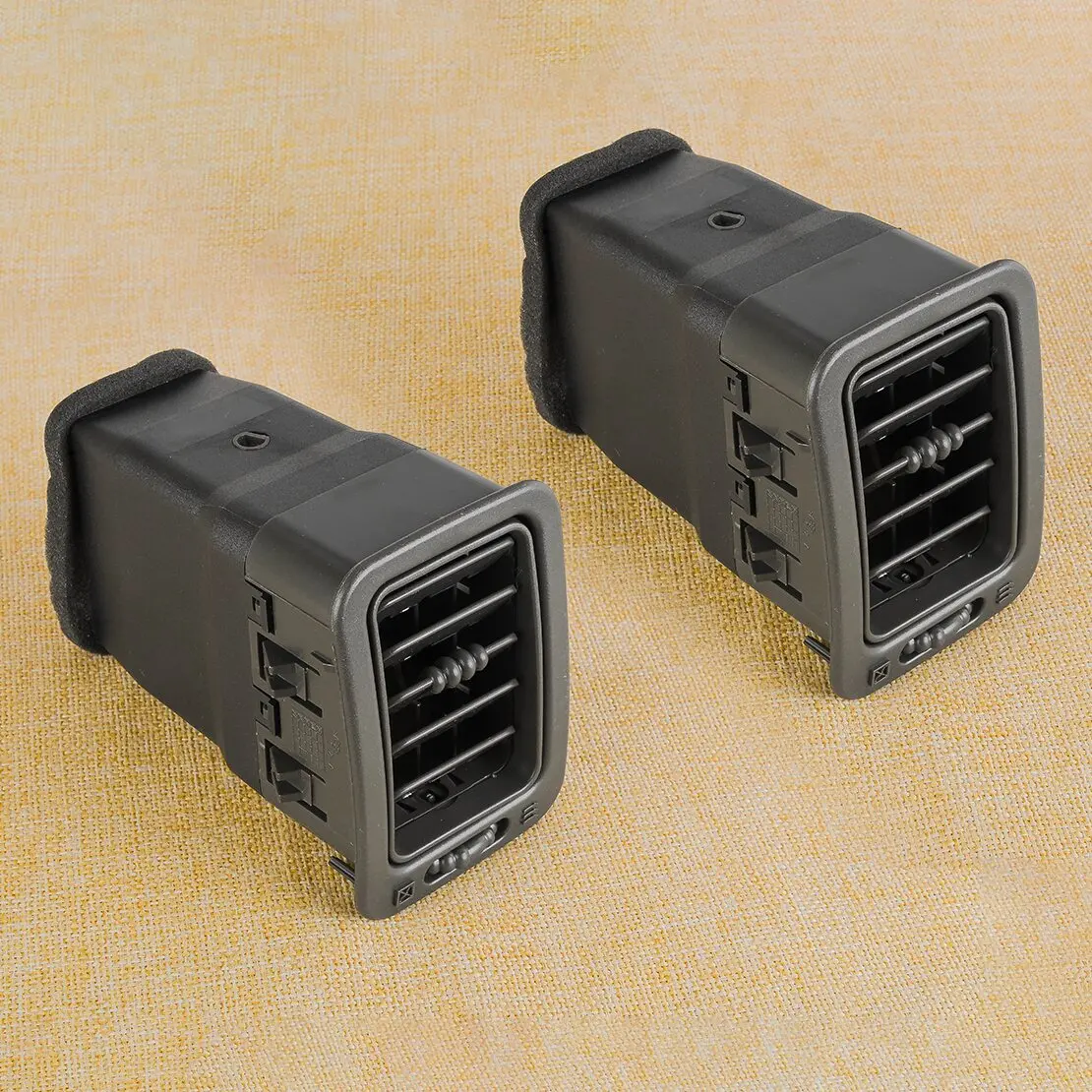 

2Pcs Dash Dashboard A/C Air Conditioner Heater Air Vent Outlet Grill Cover Fit For Chevrolet Silverado GMC Sierra Yukon Cadillac