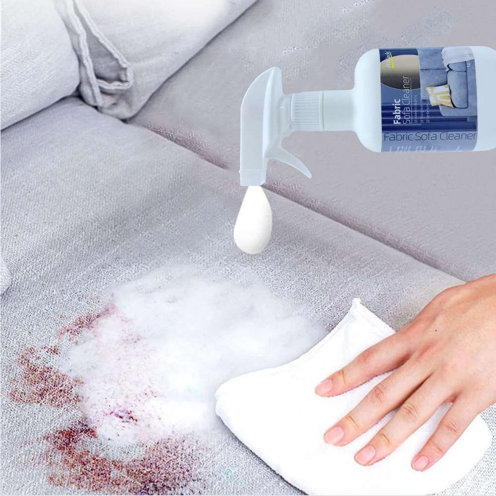 Fabric Sofa Cleaner Hair Multi-Purpose Cleaner No-Rinse Stain Remover Carpet No-Wash Cleaner