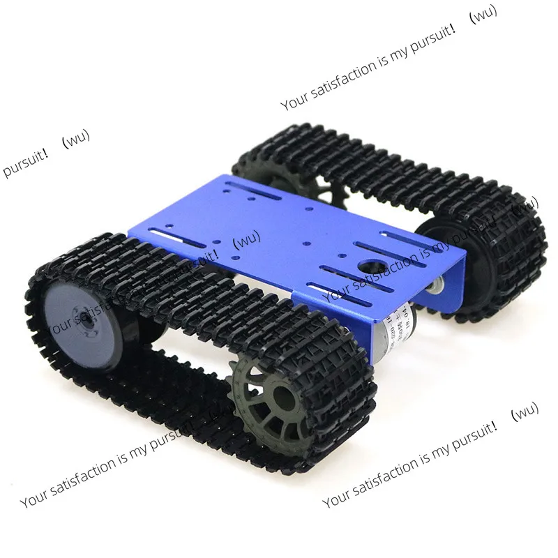 Smart Robot Tank Chassis With Metal Panel, Tracked Car Base Compatible With Arduino DIY Educational Robot Parts