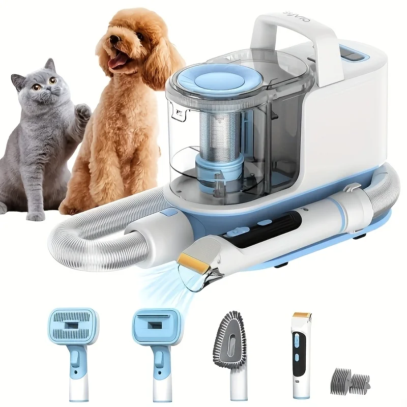 

[Strong Pet] 300W Dog Grooming Vacuum | 5-in-1 Dog Grooming Kit | Strong Pet Grooming Vacuum