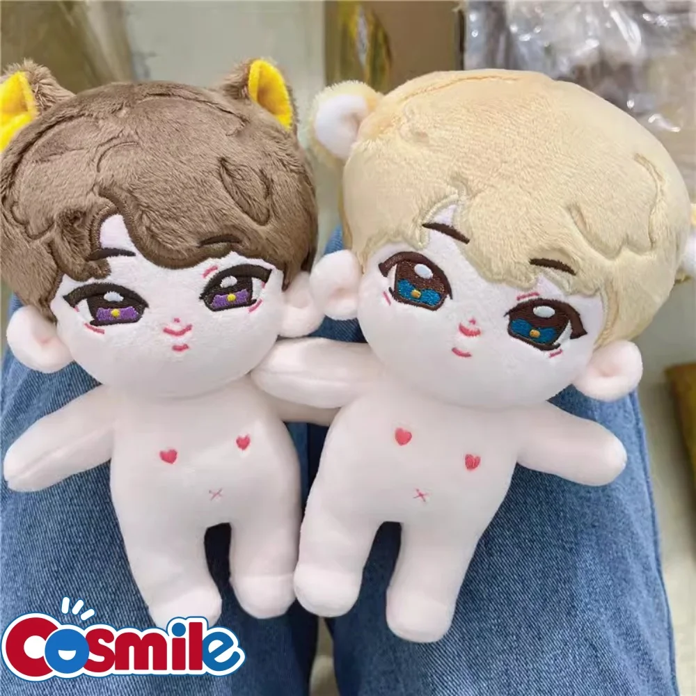 Cosmile Kpop Star Jin 18cm Beast Ear Plush Doll Toy Stuffed Body Cute Lovely Limited Cosplay Gift C QC