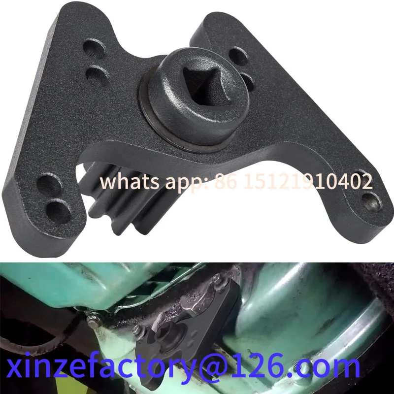 

Customizable Turning/Barring Tool for Volvo D12, D16 1998-2007 Engines & Mack Truck