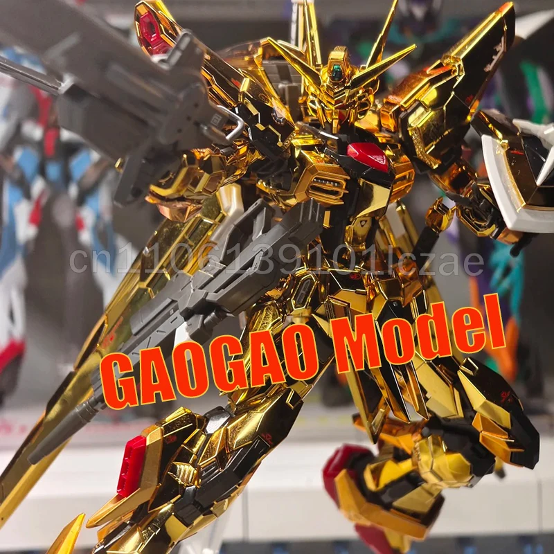 

RG 1/144 GAOGAO Model AKATSUKI ORB-01 Electroplate Version Toys Assembly Model Kit Toy Action Figure Model Mecha Gift