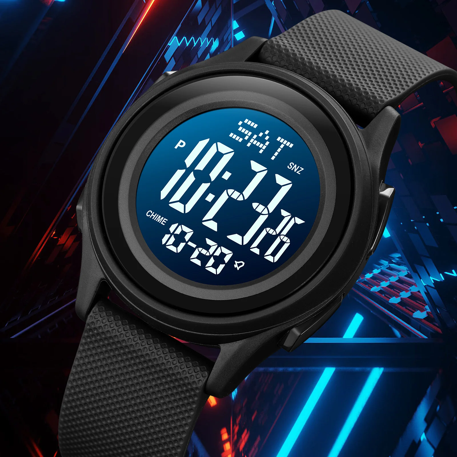 SKMEI 1893 dijital erkekler kol saati Reloj masculino açık havada su geçirmez spor İzle Mens askeri elektronik kronometre