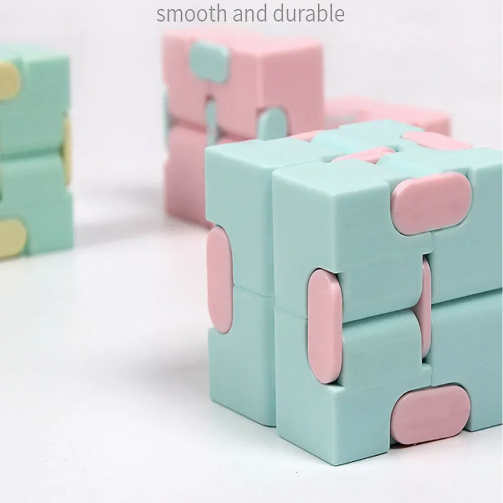 Cube magique de décompression durable et exquis pour adultes et enfants, jouet de bureau anti-stress et anti-anlande, nouveau puzzle