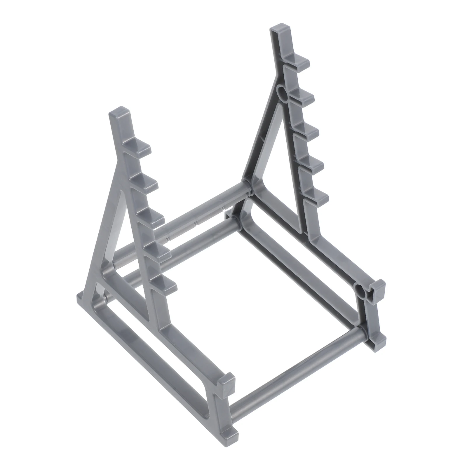

Barbell Pen Holder Stand Storage Bracket Hanger Desk Decor for Men Plastic Weightlifting Office