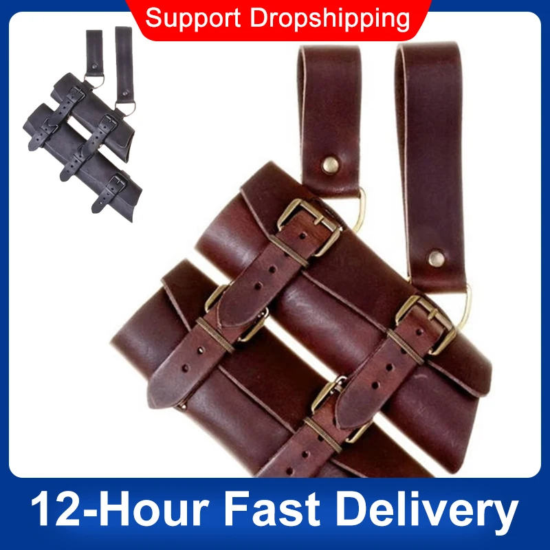 Adult Men Larp Knight Weapons Costume Gear Rapier Ring Belt Holster Medieval Shoulder Strap Sword Holder Sheath Scabbard Frog