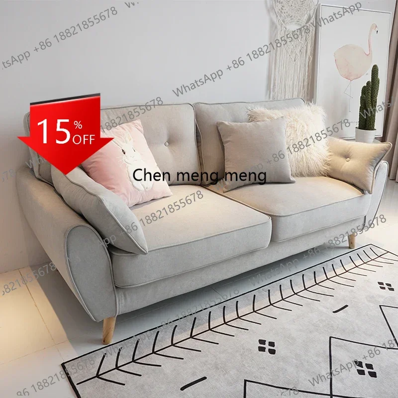 Sofá de terciopelo con reposabrazos para dormitorio 01A, sofá reclinable nórdico para sala de estar, puffs, chaise longue, sillón cama de lujo minimalista, muebles de salón.