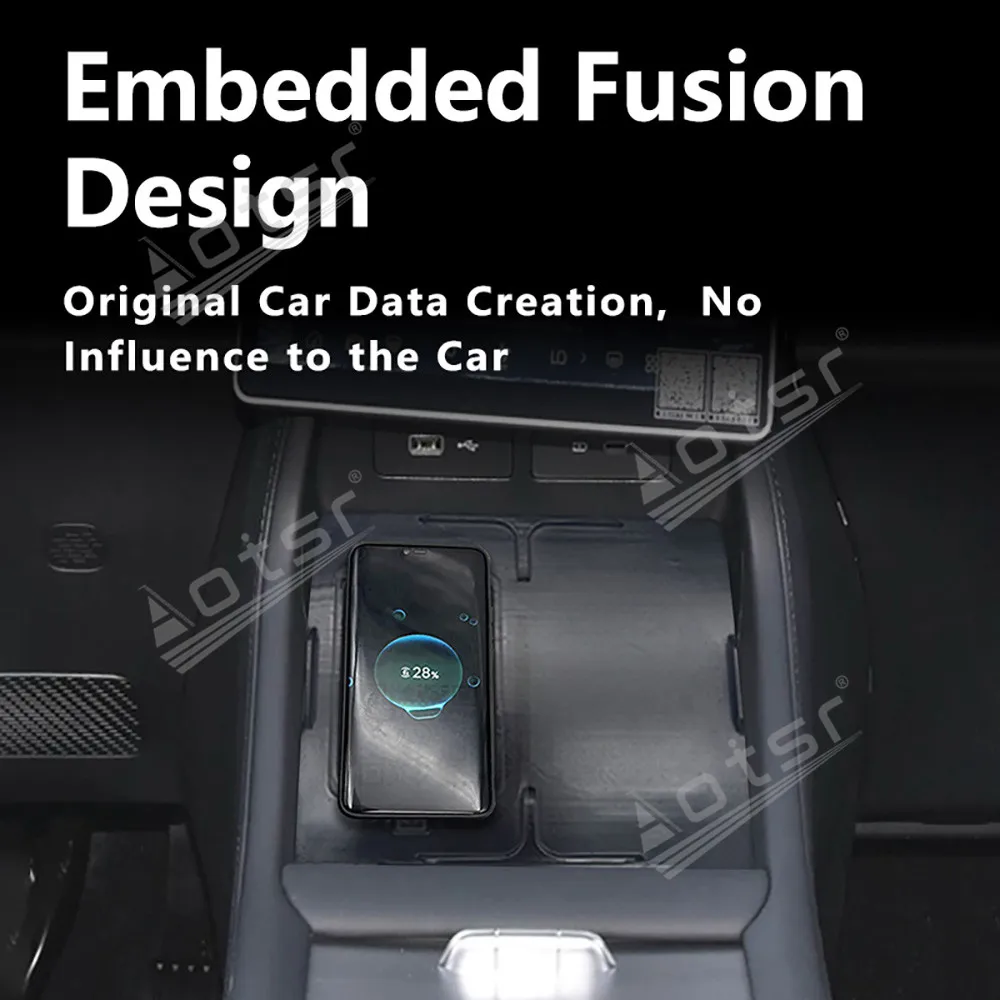 لجيلي جالاكسي L7 2023 وحدة التحكم المركزية الأوروبية لوحة شاحن لاسلكية اكسسوارات السيارات الذكية الجديدة ترقية وحدة