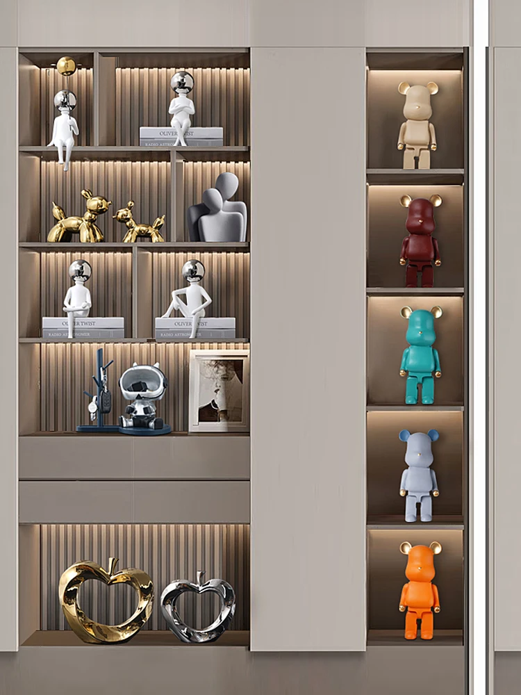 โมเดลตกแต่งรูปสุนัขบอลลูนเรซิ่นสไตล์นอร์ดิก สำหรับตกแต่งบ้าน แผนกขาย ห้องนอน