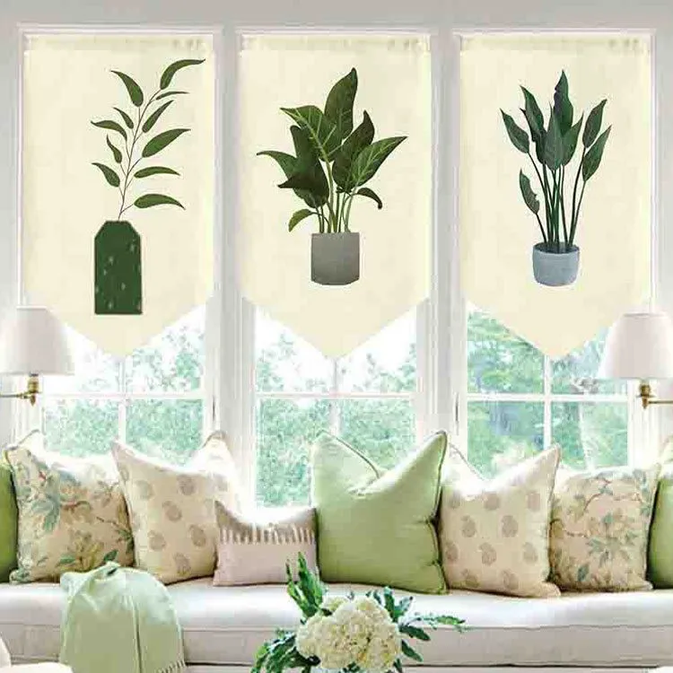 Cafe Curtain Window Valance Filtering Window Valance for Kitchen Dining Nook Farmhouse Vintage Home Decor