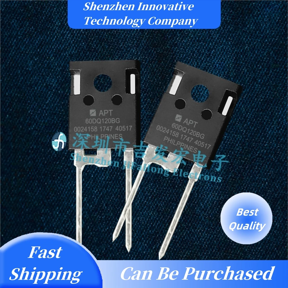 10PCS APT60DQ120BG  1200V 60A TO-247  Best Quality   Fast Shipping