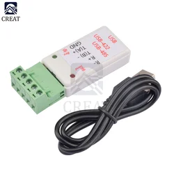 USB to 485/422 RS422 / RS485 Serial Port Converter Adapter CH340T Chip with LED Indicator with TVS Surge Protection