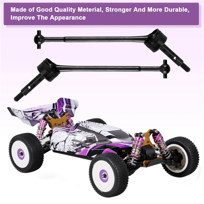 

BEDW-2 шт. 45 приводной вал для Wltoys 144001 124019 LC Racing 1/14 RC Drift