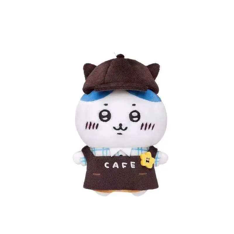 일본 치이카와 커피 숍 우사키 작은 여덟 이카와 배낭 키 체인 인형 펜던트 플러시 장난감