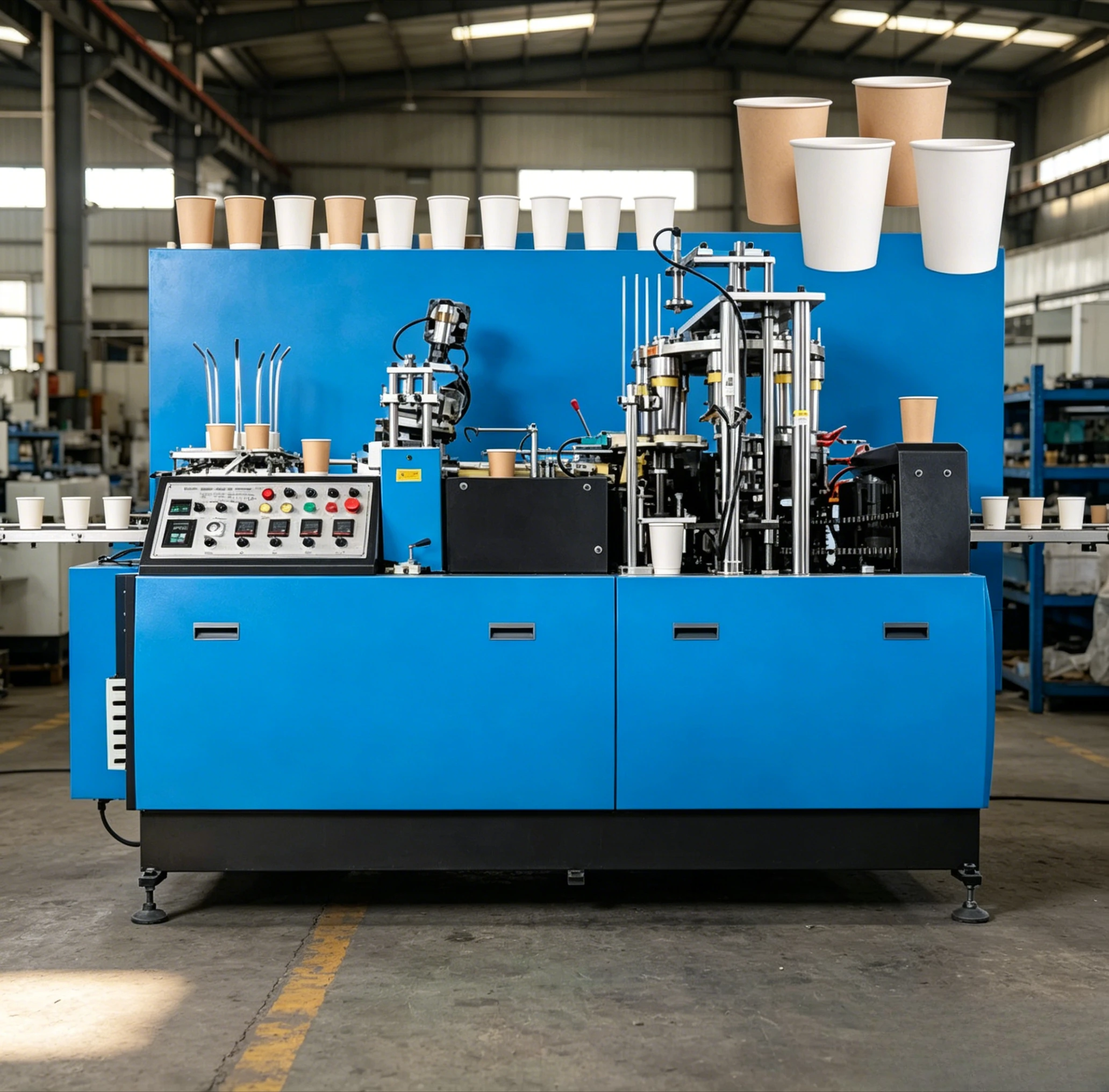 Full Automatic Double Wall Paper Bowl Former Paper Cup Making Machine for Cup Paper