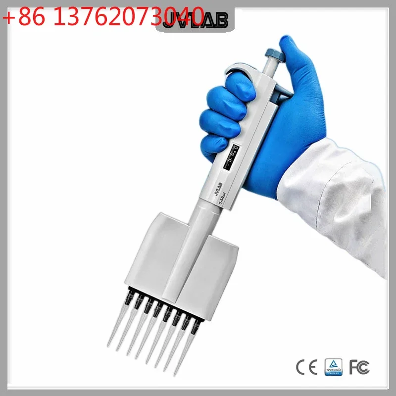

Multi-channel Pipette Ejector 121(C) Autoclavable Adjustable Volume Pipette Eight/Twelve-channel Micropipettor Pipet 0.5~300ul