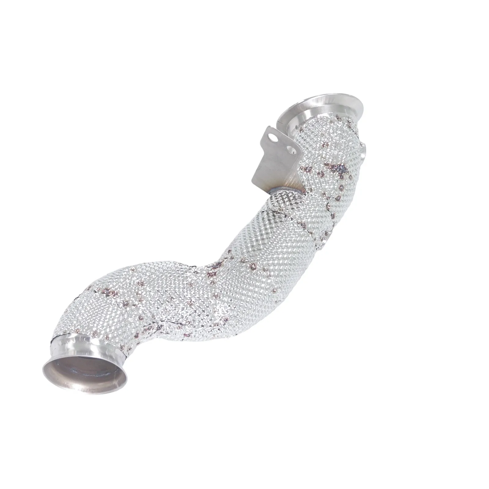 

GFC подходит для Mercedes-Benz E350 w213 2.0T из нержавеющей стали 304, без изоляции выхлопной ленты Cat для водосточной трубы с 2017-2021 гг.