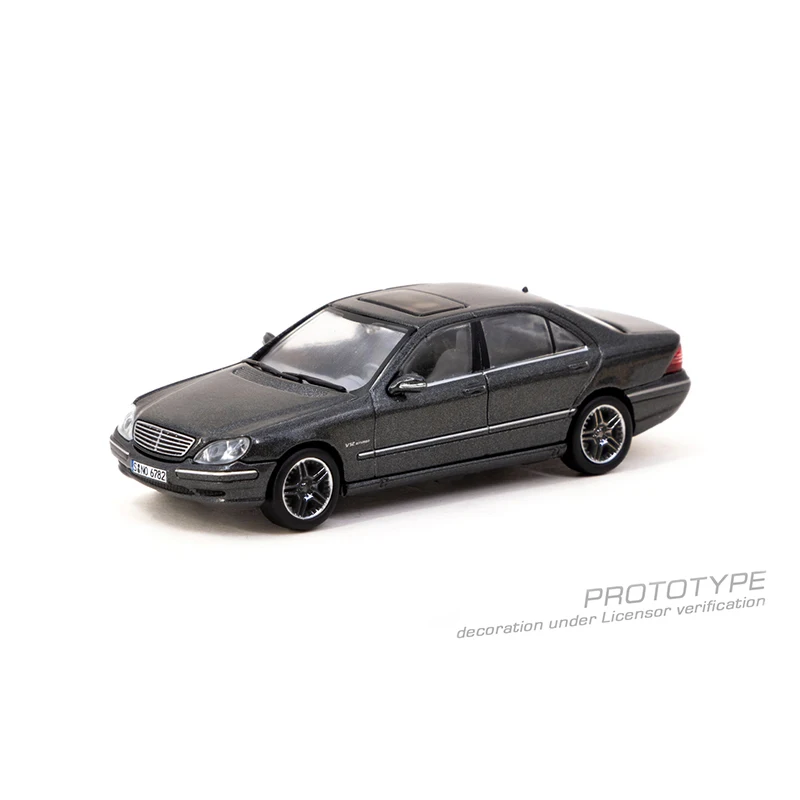 TW In Stock 1:64 S65 Tectite Grey Metallic Diecast Diorama Car Model Collection Miniature Toys Tarmac Works