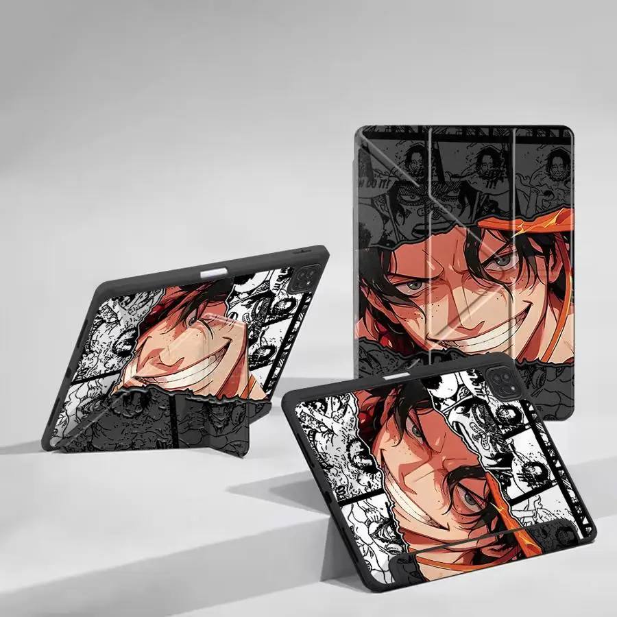 One Piece Fashion Tablet Case For iPad Air 4 5 M3 M2 M4 11inch Pro 11 10 9 8 7 th 12.9inch Pro 2025 Mini 6 7 Holder Cover