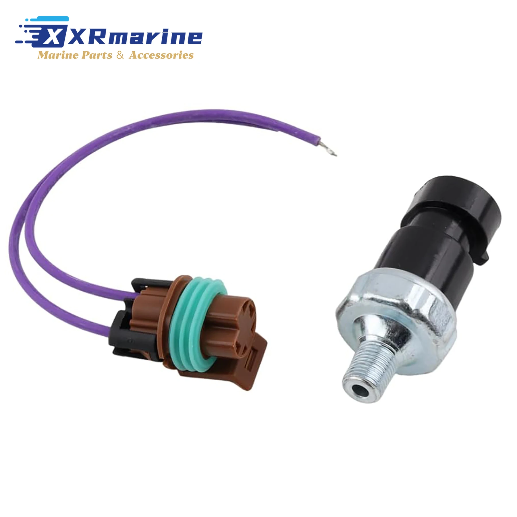 Fits for Mercruiser V8 4.3 5.0 5.7 7.4 8.2 L 305 454 502 Oil Pressure Fuel Pump Pressure Shut Sensor Switch 864252A01 805024