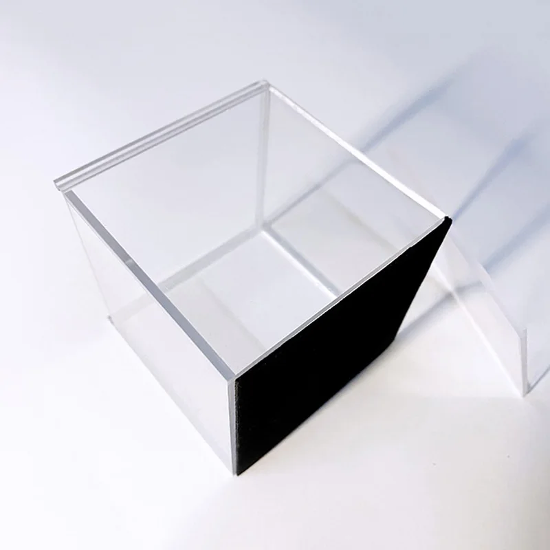 Clear Illusion Box by J.C Magic Tricks Small Objects Appearing in Empty Box Production Magia Stage Interactive Gimmicks Props