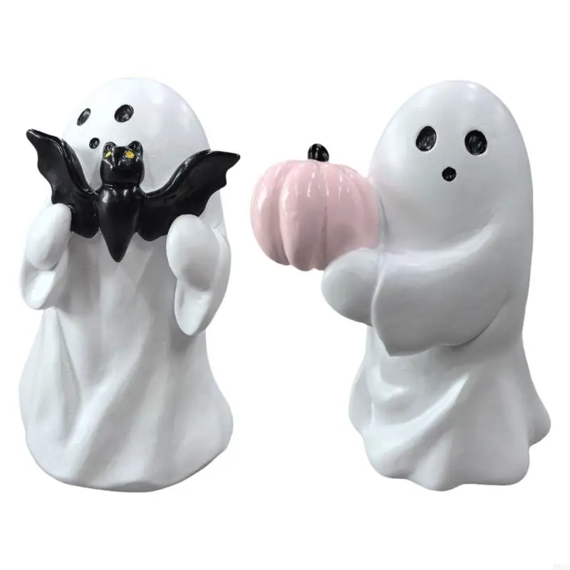 

R66A Compact Storage Friendly Halloween Phantoms Sculpture Resin Display Ornament For Year Round Decorative Displays