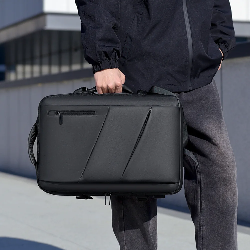Business Backpack Anti-splashing Backpack Large Capacity USB Computer Bag Multifunctional Handbag