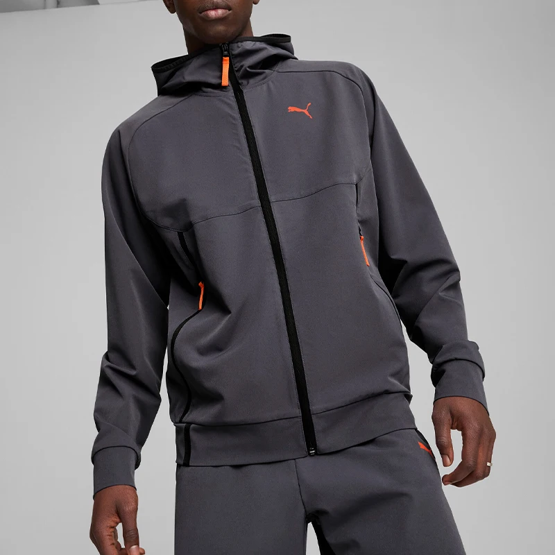 

Puma genuine 2024 new men's sports training warm and loose hooded jacket jacket 626178-69