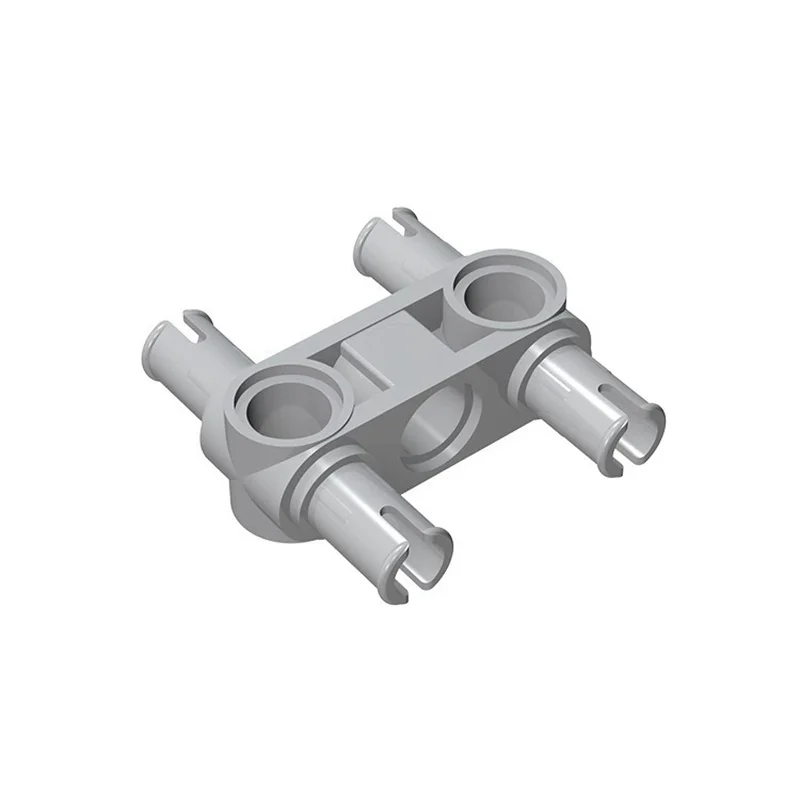 50 Stück 48989 Pin-Verbinder-Hub, senkrecht 3L mit 4 Pins, Bausteine MOC Panzer-Zubehör, Lernspielzeug – Detail 2