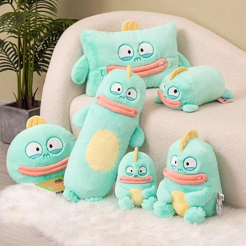 Sanrio Hangyodon 70cm Plush Toy Cartoon Dolls Cute Plush Plush Pillow Sleeping Leg Support Bolster Home Decoration Girls Gifts