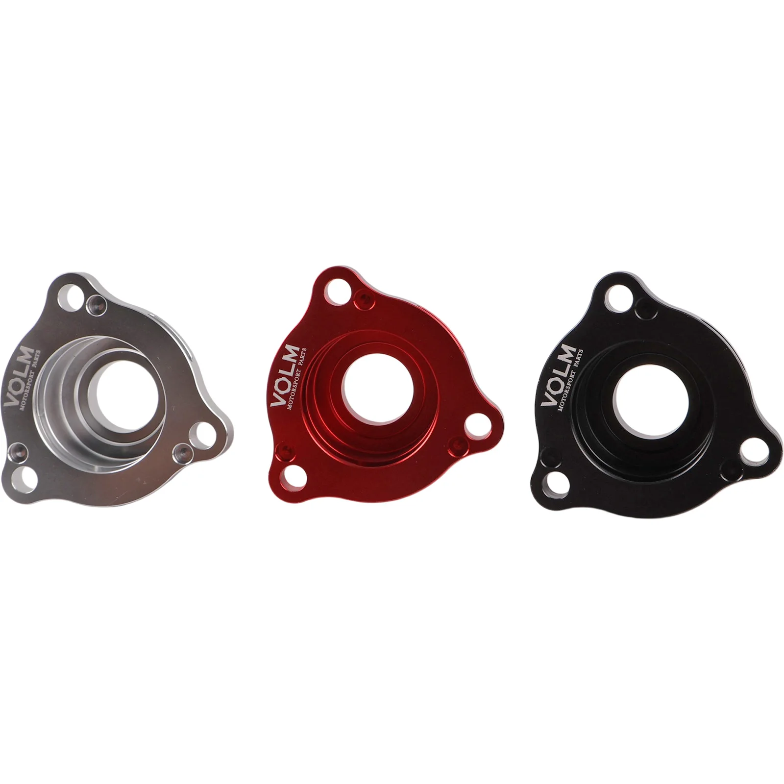 Aluminum Turbo Diverter Blow Off Valve Adapter Spacer For VW Golf MK7/7.5 GTI/R 06H145710C/06H145710J VOLM LOGO