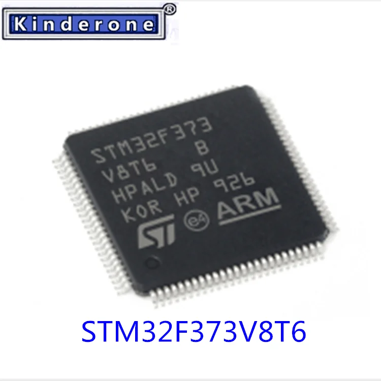 1-100PCS STM32F373 V8T6 STM32F373V8T6 STM 32F373V8T6 STM32 F373V8T6 STM32F 373V8T6  ST ARM QFP-100 100% New ElectronicCN(Origin)