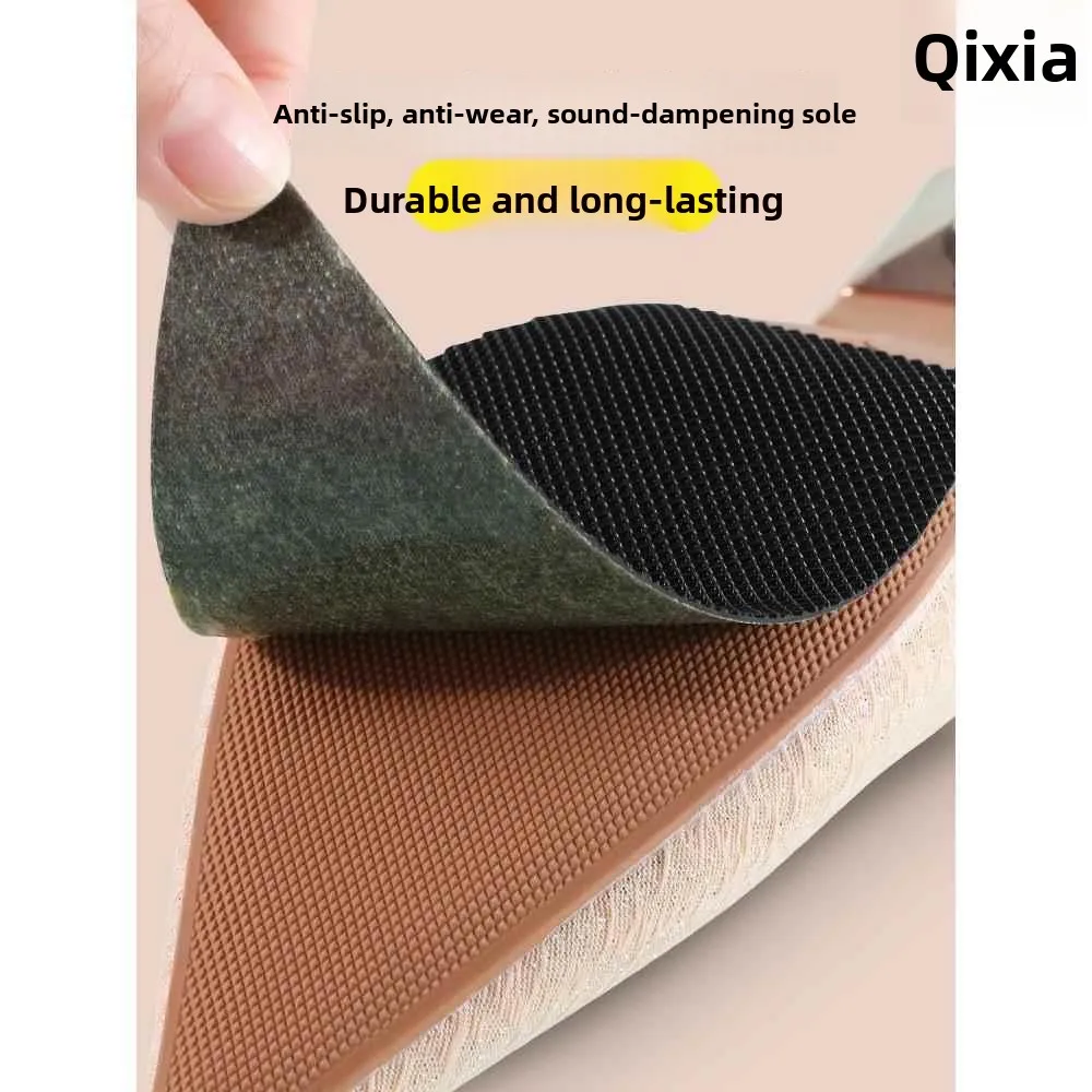 High Heel Shoe Noise Reduction Stickers Self Adhesive Anti Slip Repair Pads for Shoe Heel Wear Resistant Front Palm Pads