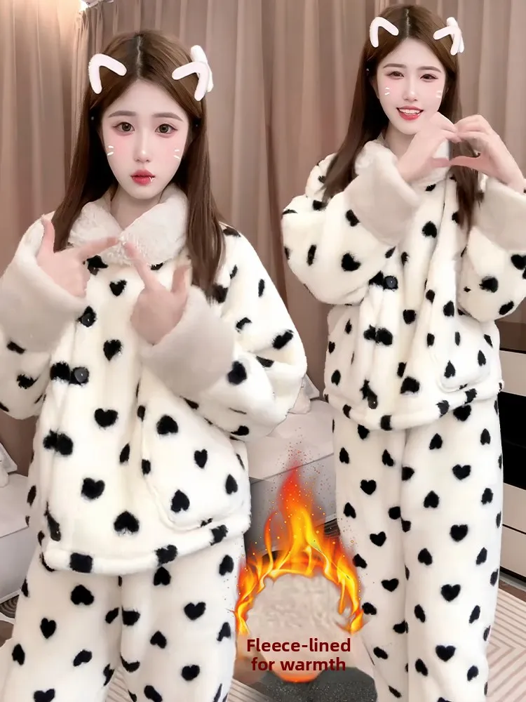 

Комплект из двух предметов: хлопковые брюки с высокой талией и широкими штанинами и толстовка для женщин, повседневная спортивная зимняя одежда, комфортная и теплая