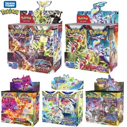 Pokémon kartları TCG: 324 adet Scarlet & Violet evrimler Booster kutusu 36 paketleme kutusu nadir güçlendirici paketi Vamx tahsil kart oyuncaklar hediyeler