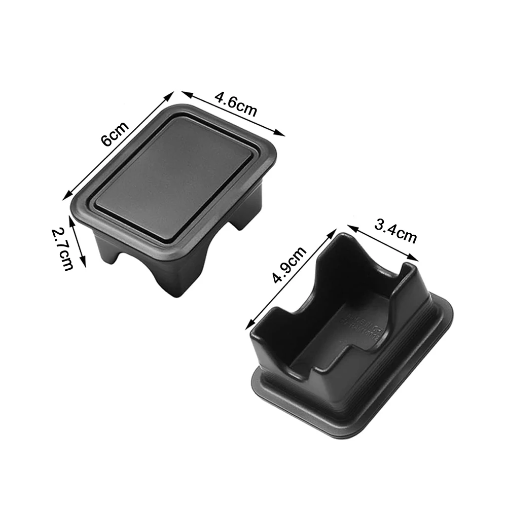 Bed Rail Stake Pocket Covers For Dodge RAM 1500 2019-2026 Truck Stake Hole Caps Plugs