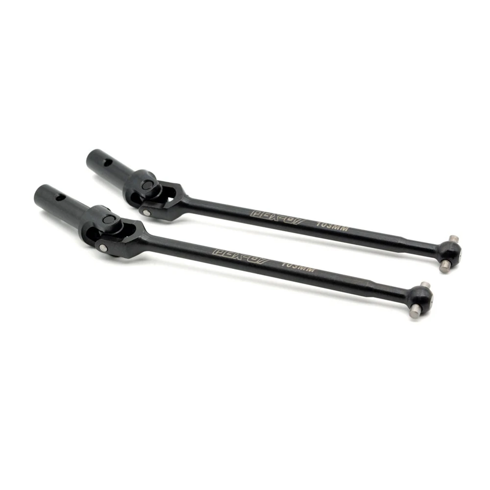 Arbre d'entraînement avant en métal ABWE-2Pcs CVD 8611 pour ZD Racing DBX-07 DBX07 1/7 RC, pièces de mise à niveau de voiture, accessoires de rechange