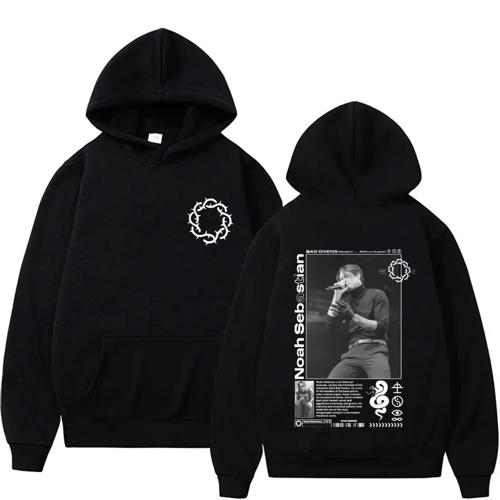 

Hot Sale Bad Omens Hoodie Fans Gift Do You Feel Love Tour 2026 Men Women Clothing Retro Rock Gothic Metal Style Pullover Hoodies