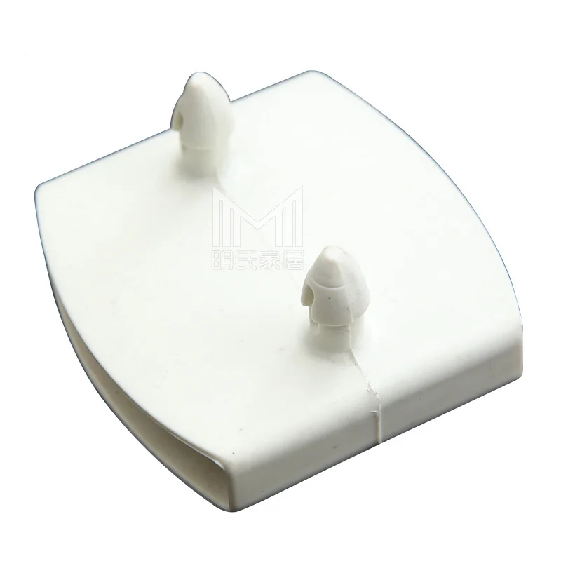 Support en plastique pour lattes en bois, 2 pièces, 25x55mm, connecteur pour lit d\'allaitement, quincaillerie de meubles