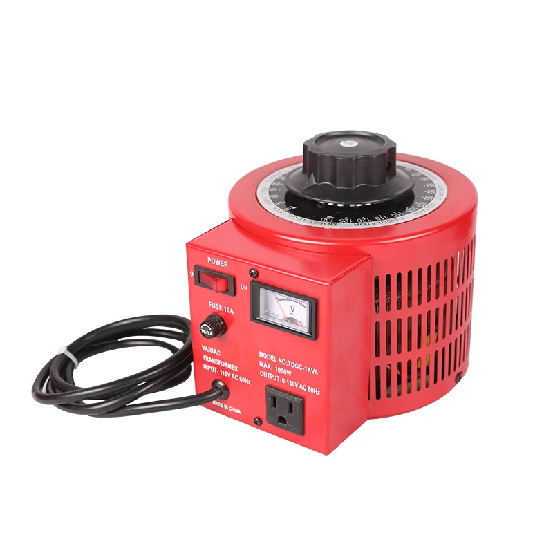 TDGC2 Single-Phase 220v/230v/240v Variac Variable Transformer Power And Electronic Usage 110v Input 50/60Hz Frequency