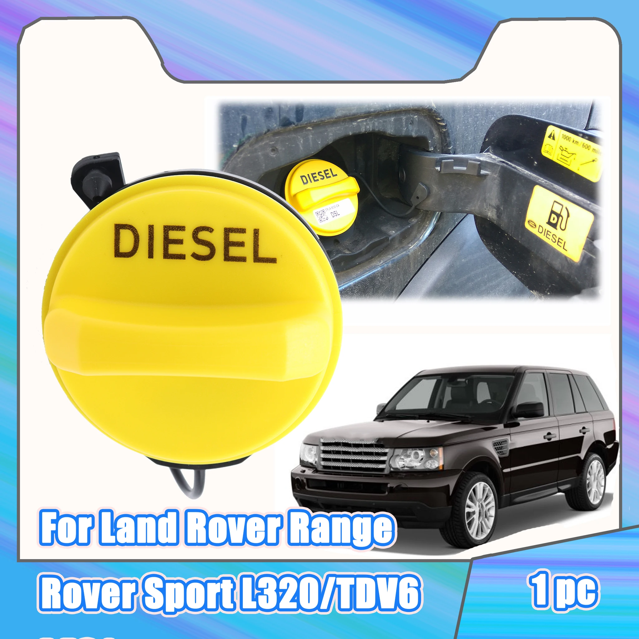 

LR053666 Diesel Fuel Tank Filler Cap Accessories Car Replacement Parts For Land Rover Range Rover Sport L320 TDV6 L461 2005-2025
