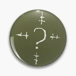 Riddler Symbol Soft Button Pin Metal Hat Collar Cute Funny Lapel Pin Lover Cartoon Fashion Women Creative Decor Jewelry Badge