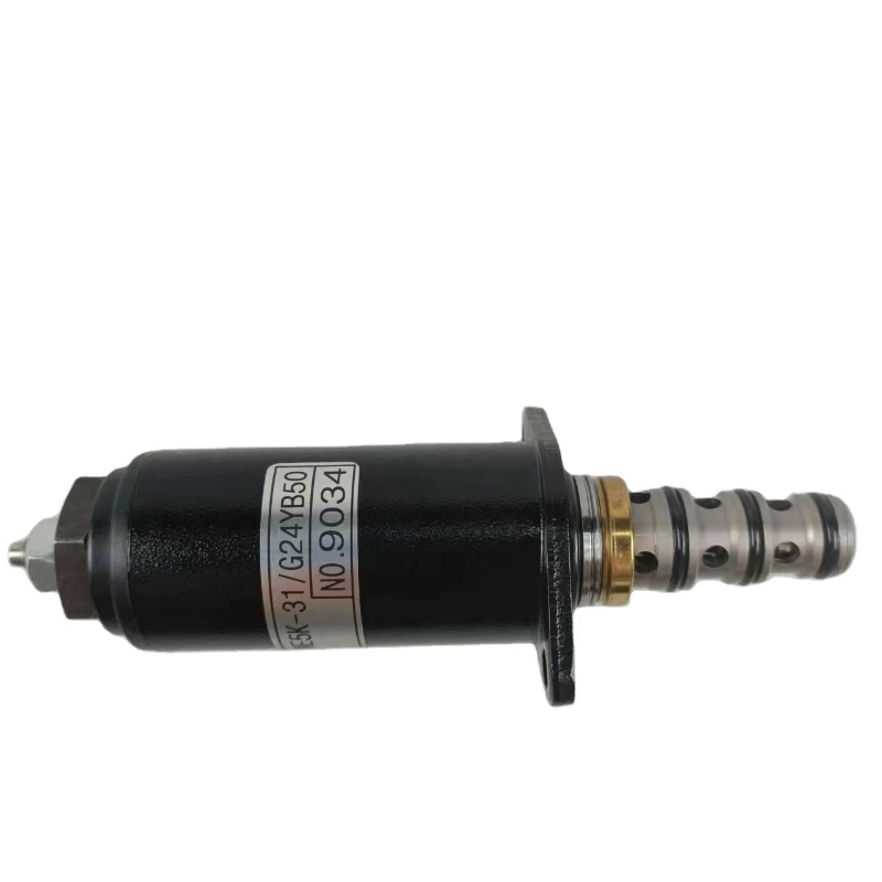 

XOJOX SK-8 SK200-8 SK350-8 SK350-8 Excavator Hydraulic Pump Rotary Solenoid Valve YN35V00051F1 KWE5K-31 G24YB50 For Kobelco