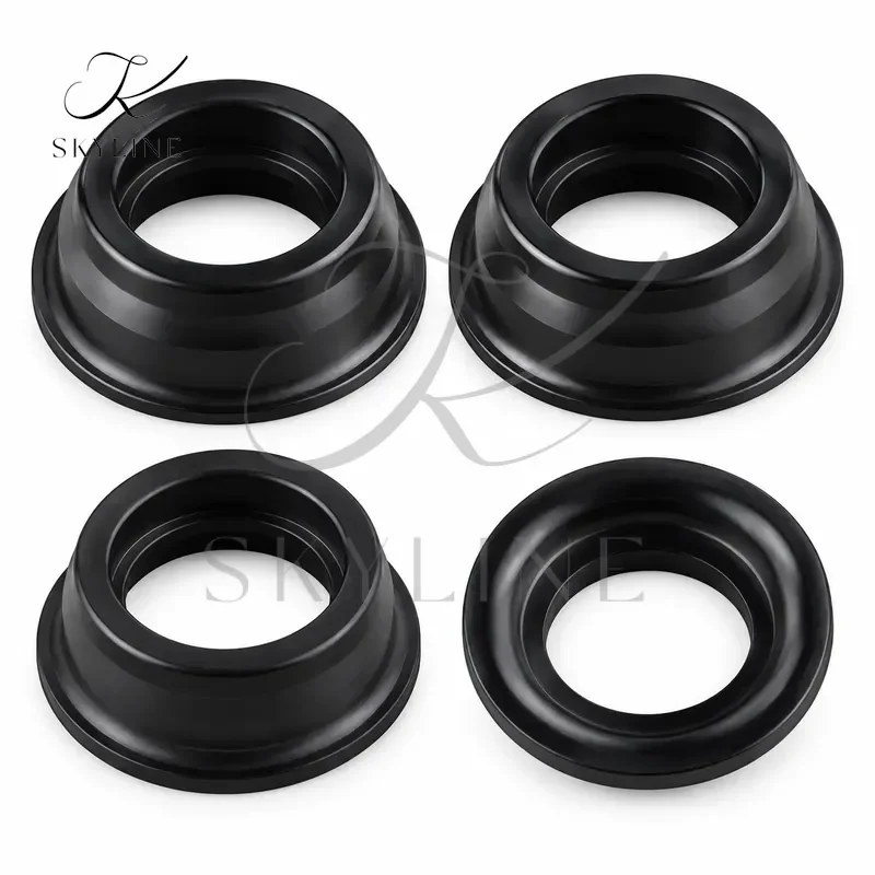 3Pcs Black Rubber Spark Plug Seal Gasket Fit For Smart Fortwo 2008-2015 Replace 1320150080 63268FG C638GS