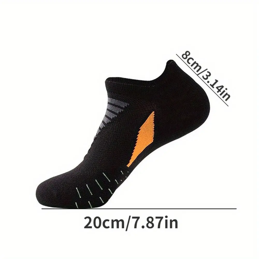 1 Pair Comfortable Cushioning Breathable Performance Low-Top Ankle Sports Running Socks Football Socks Soccer Socks