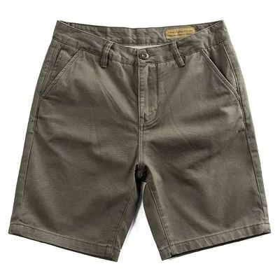 

Retro Japanese Sle Men's Workwear orts Loose Straight Leg Casual Dirt Resistant Wear Resistant Four-Fifths Length P...