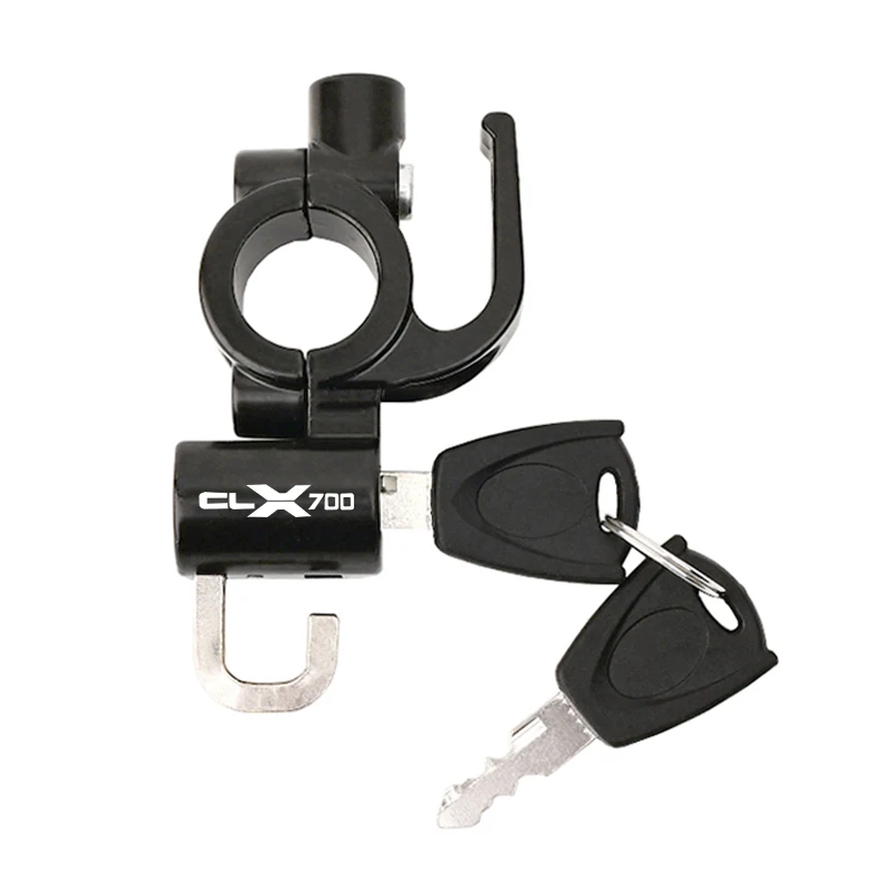 Brand new For CFMOTO CLX 700 CLX700 CL-X 700 2024 2023 2022 Recommended Motorcycle CNC Accessories Helmet Lock Anti-Theft Helmet