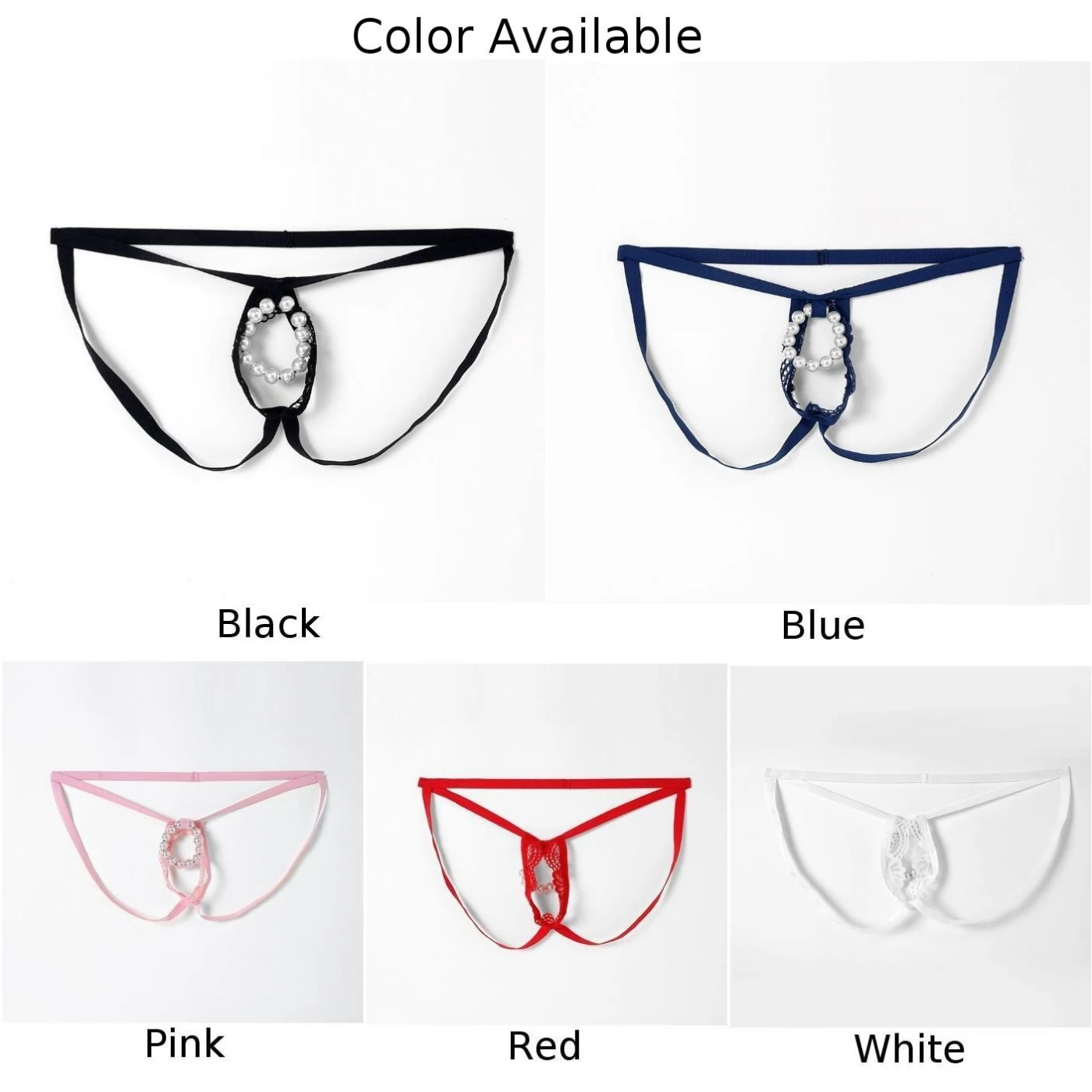 G String Classic Underwear For Men Thong T Back Design Crotchless Feature Sheer Lace Material Discreet And Convenient